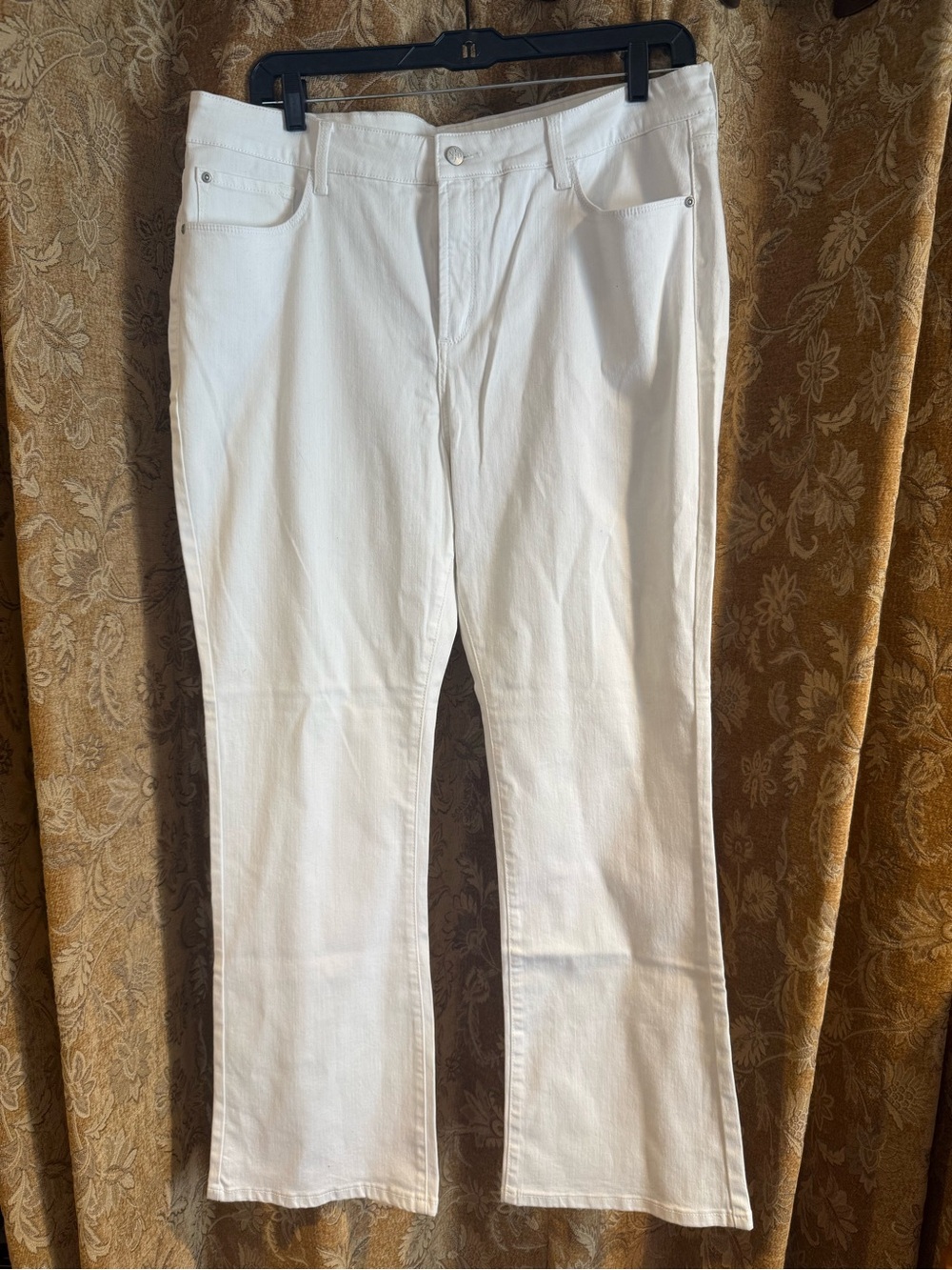 NYDJ White Barbara Boot Cut Jeans - 20w lift & tuck technology